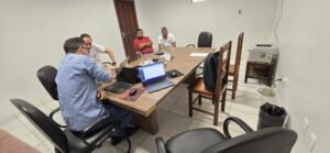 Equipe em treinamento 