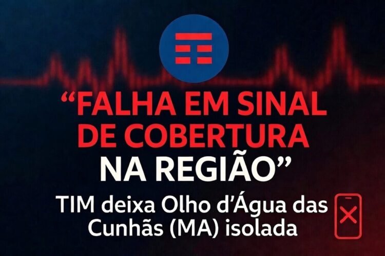 Falha de sinal da TIM atinge região do DDD 98 (MA) há mais de 48 horas